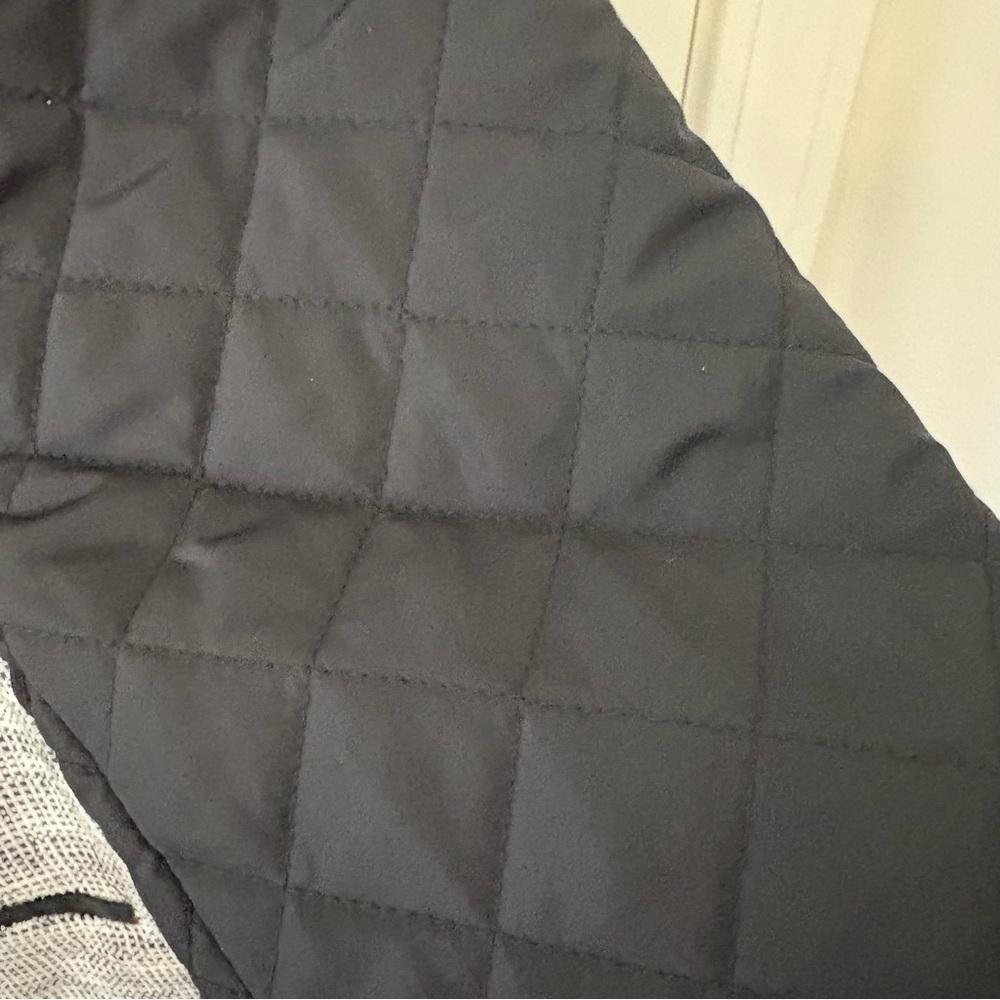 Chico’s JACKET QUILTED MIX TWEED PATTERN BLACK/WHITE. Size 1 Chicos/M/8. - Picture 6 of 12